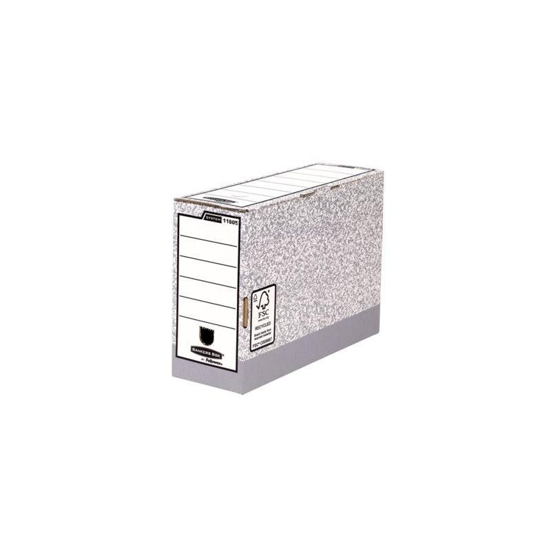 (1080501) FELLOWES CAJA DE ARCHIVO DEFINITIVO 100MM A4 GRIS