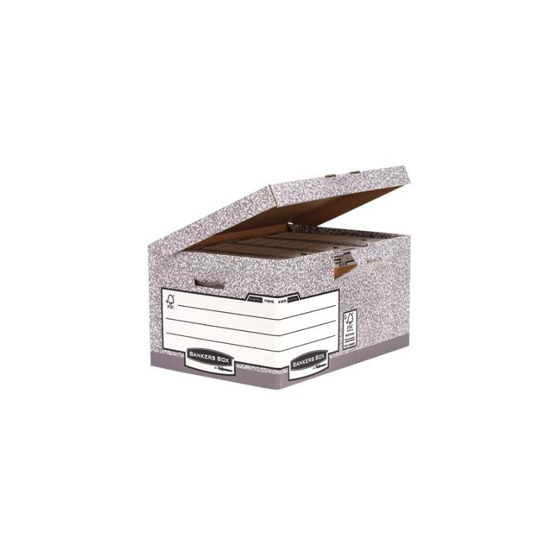 (1181501) FELLOWES MAXI CONTENEDOR DE ARCHIVOS CON TAPA FIJA SYSTEM GRIS (1181501) FELLOWES MAXI CONTENEDOR DE ARCHIVOS CON TAPA FIJA SYSTEM GRIS
