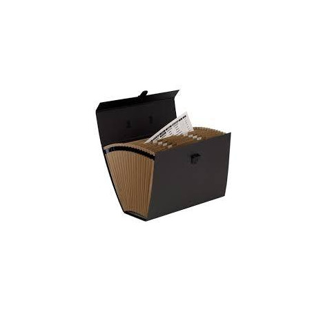 (9352101) FELLOWES MALETÍN CLASIFICADOR ACORDEÓN NEGRO
