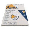 (6003201) FELLOWES FUNDAS DE PLASTIFICAR APEX 80 MICRAS A4 BRILLO PACK 100 UD