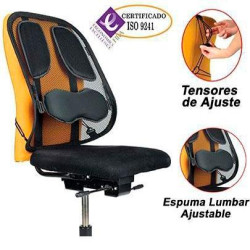 (8029901) FELLOWES RESPALDO ERGONÓMICO DE REJILLA MESH PROFESIONAL