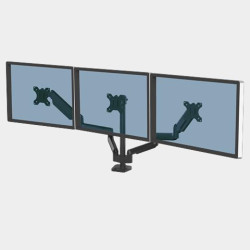 (8042601) FELLOWES BRAZO PARA MONITOR TRIPE HORIZONTAL PLATINUM SERIES TM NEGRO