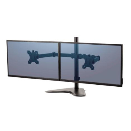 (8043701) FELLOWES PEANA PARA MONITOR DOBLE SEASA SERIES NEGRO