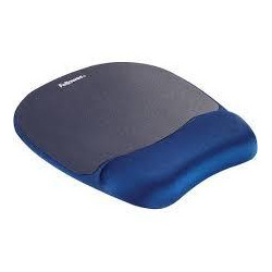(9172801) FELLOWES ALFOMBRILLA CON REPOSAMUÑECAS MEMORY FOAM AZUL
