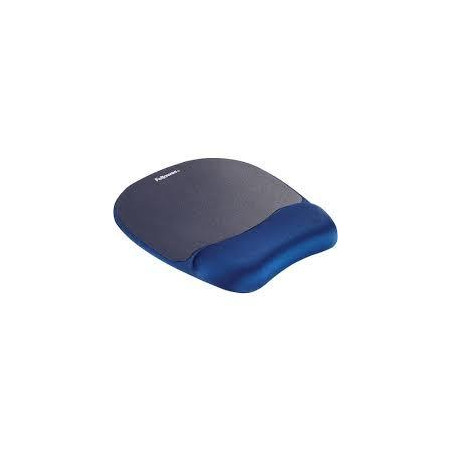 (9172801) FELLOWES ALFOMBRILLA CON REPOSAMUÑECAS MEMORY FOAM AZUL