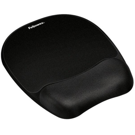 (9176501) FELLOWES ALFOMBRILLA CON REPOSAMUÑECAS MEMORY FOAM NEGRO