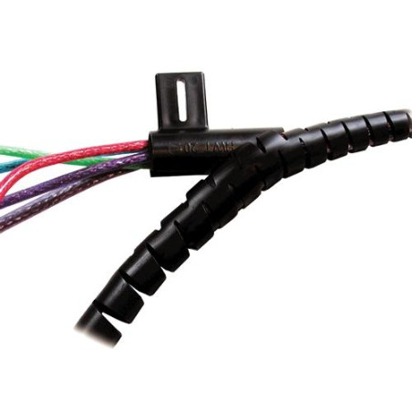 (99439) FELLOWES ORGANIZADOR CABLES NEGRO CABLEZIP
