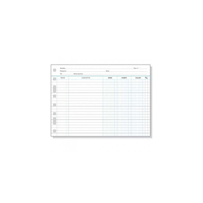 (4175602) FINOCAM RECAMBIO MULTIFIN CUENTAS CORRIENTES 3006 FOLIO APAISADO 50H 90GR (4175602) FINOCAM RECAMBIO MULTIFIN CUENTAS CORRIENTES 3006 FOLIO APAISADO 50H 90GR