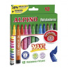 (AR000006N) ALPINO ROTULADORES MAXI PUNTA GRUESA ESTUCHE DE 12 C/SURTIDOS