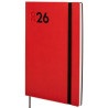 (621123026) FINOCAM AGENDA DYNAMIC MARA Y10-140X204MM SVV TAPA BLANDA ROJO 2026