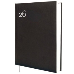 (625267026) FINOCAM AGENDA DYNAMIC MILANO Y12-210X270MM 2PD TAPA DURA NEGRO 2026 INTERNACIONAL