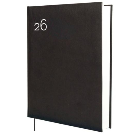 (625267026) FINOCAM AGENDA DYNAMIC MILANO Y12-210X270MM 2PD TAPA DURA NEGRO 2026 INTERNACIONAL