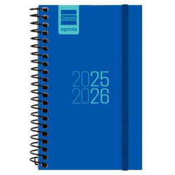 (632001526) FINOCAM AGENDA PARA ESTUDIANTES ESPIRAL E3 - 79X127MM SVH AZUL 2025-2026