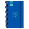 (632001526) FINOCAM AGENDA PARA ESTUDIANTES ESPIRAL E3 - 79X127MM SVH AZUL 2025-2026