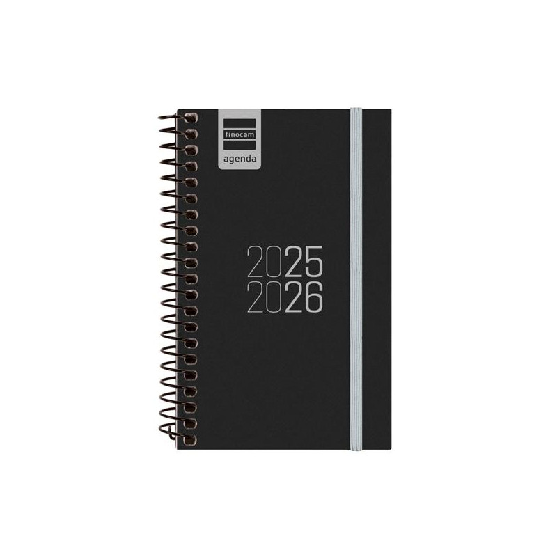 (632006026) FINOCAM AGENDA PARA ESTUDIANTES ESPIRAL E3 - 79X127MM SVH NEGRO 2025-2026 (632006026) FINOCAM AGENDA PARA ESTUDIANTES ESPIRAL E3 - 79X127MM SVH NEGRO 2025-2026