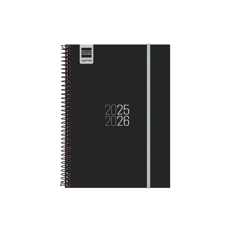 (633086026) FINOCAM AGENDA PARA ESTUDIANTES ESPIRAL E10 - 155X212MM SVH NEGRO 2025-2026 (633086026) FINOCAM AGENDA PARA ESTUDIANTES ESPIRAL E10 - 155X212MM SVH NEGRO 2025-2026