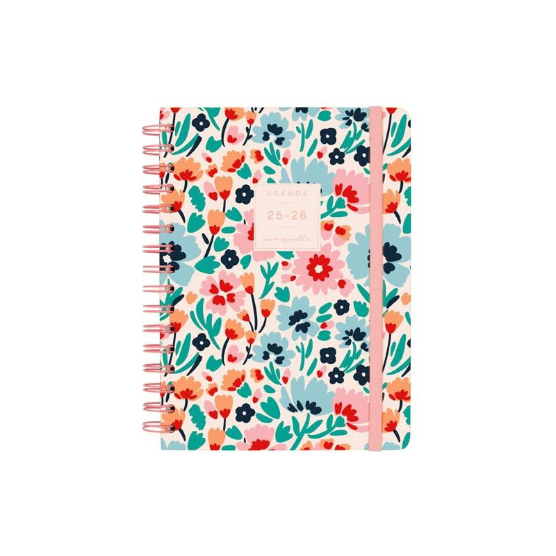 (646010326) FINOCAM AGENDA MONIQUILLA ESPIRAL DOBLE E10 - 155X212MM SVH TAPA DURA DALIA 2025-2026 (646010326) FINOCAM AGENDA MONIQUILLA ESPIRAL DOBLE E10 - 155X212MM SVH TAPA DURA DALIA 2025-2026
