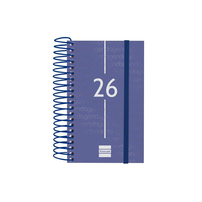 (741081026) FINOCAM AGENDA ESPIRAL YEAR E3-79X127MM 1DP TAPA PP AZUL 2026 (741081026) FINOCAM AGENDA ESPIRAL YEAR E3-79X127MM 1DP TAPA PP AZUL 2026