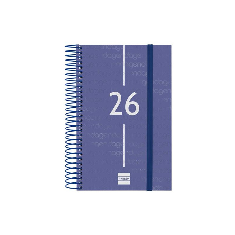 (741091026) FINOCAM AGENDA ESPIRAL YEAR E5-117X181MM 1DP TAPA PP AZUL 2026 (741091026) FINOCAM AGENDA ESPIRAL YEAR E5-117X181MM 1DP TAPA PP AZUL 2026