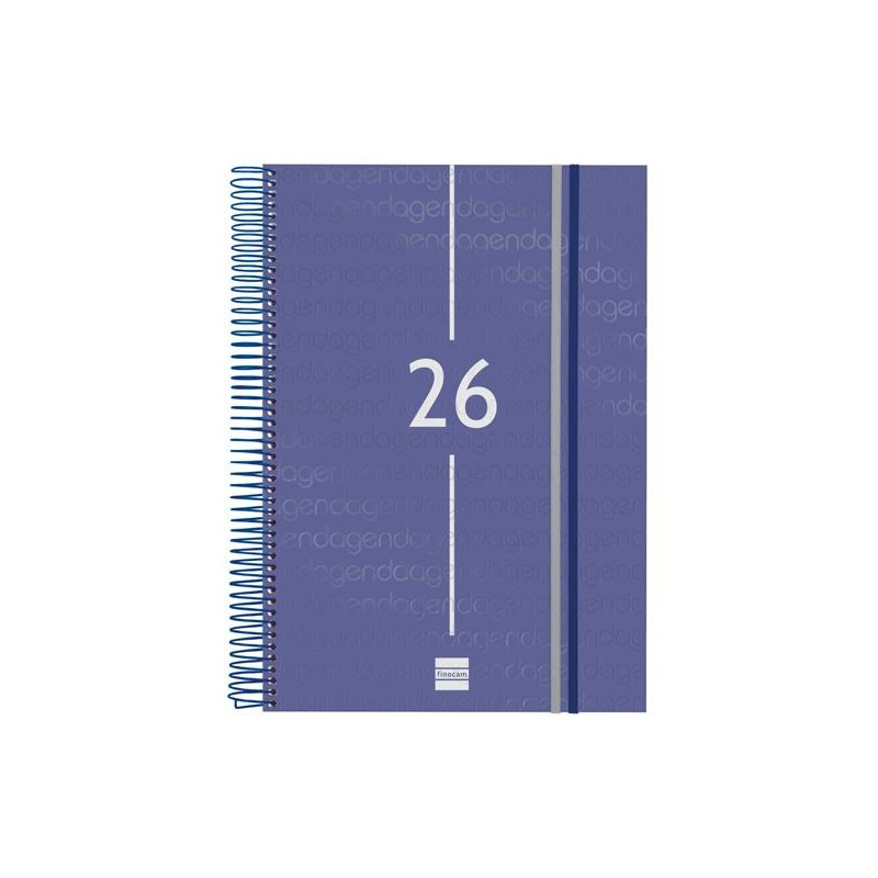 (741111026) FINOCAM AGENDA ESPIRAL YEAR E40-210X297MM 1DP TAPA PP AZUL 2026 (741111026) FINOCAM AGENDA ESPIRAL YEAR E40-210X297MM 1DP TAPA PP AZUL 2026