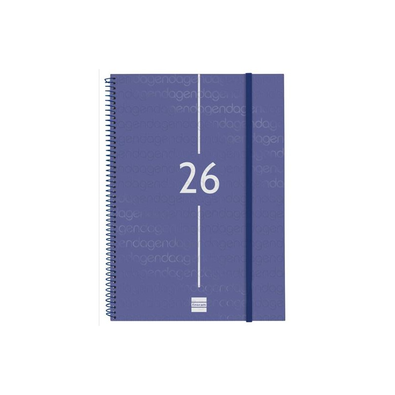(741461026) FINOCAM AGENDA ESPIRAL YEAR E40-210X297MM SVH TAPA PP AZUL 2026 (741461026) FINOCAM AGENDA ESPIRAL YEAR E40-210X297MM SVH TAPA PP AZUL 2026