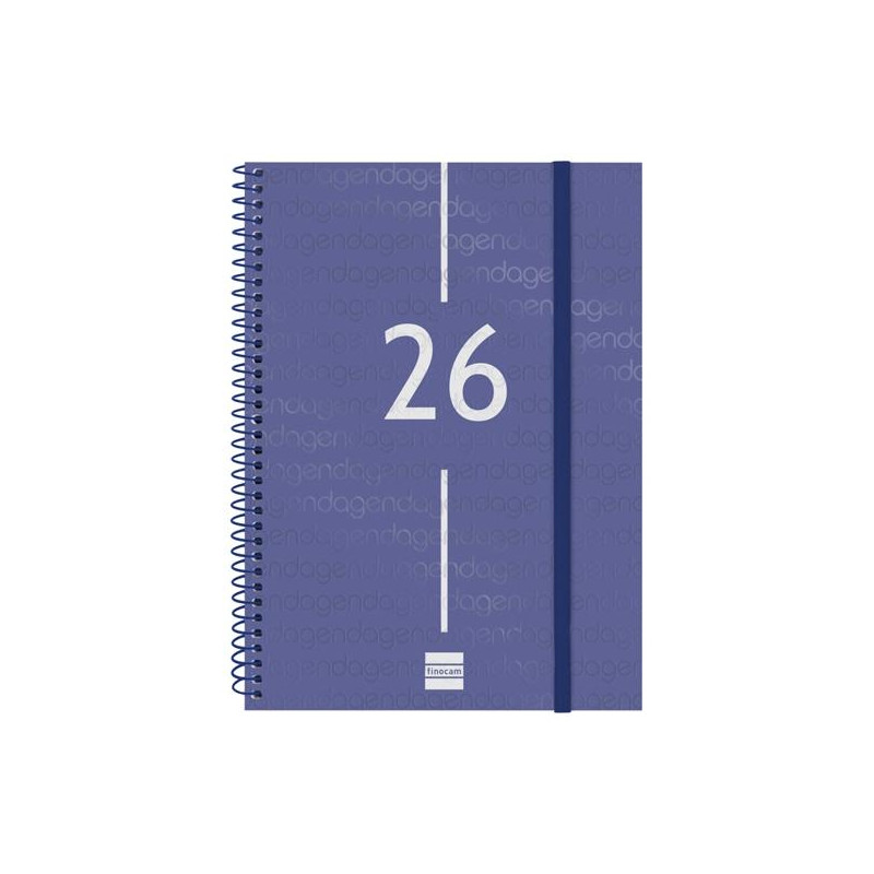 (742031026) FINOCAM AGENDA ESPIRAL YEAR E10-155X212MM SVV TAPA PP AZUL 2026 (742031026) FINOCAM AGENDA ESPIRAL YEAR E10-155X212MM SVV TAPA PP AZUL 2026