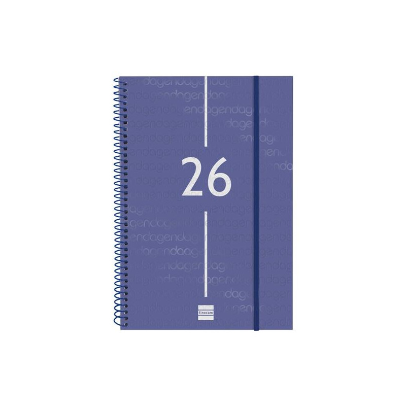 (742061026) FINOCAM AGENDA ESPIRAL YEAR E11-165X242MM SVV TAPA PP AZUL 2026 (742061026) FINOCAM AGENDA ESPIRAL YEAR E11-165X242MM SVV TAPA PP AZUL 2026