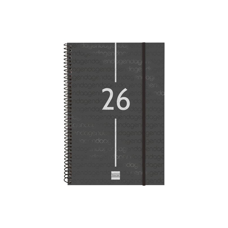 (742066026) FINOCAM AGENDA ESPIRAL YEAR E11-165X242MM SVV TAPA PP NEGRO 2026 (742066026) FINOCAM AGENDA ESPIRAL YEAR E11-165X242MM SVV TAPA PP NEGRO 2026