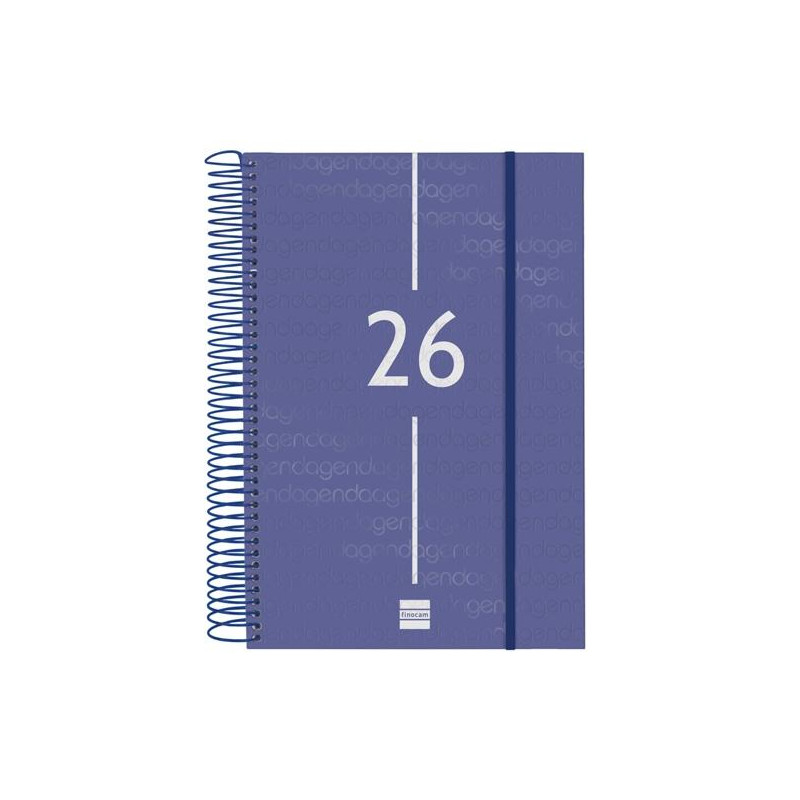 (742071026) FINOCAM AGENDA ESPIRAL YEAR E11-165X242MM 1DP TAPA PP AZUL 2026 (742071026) FINOCAM AGENDA ESPIRAL YEAR E11-165X242MM 1DP TAPA PP AZUL 2026