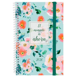 (742212826) FINOCAM AGENDA ESPIRAL DESIGN COLLECTION E5-117X181MM SVH TAPA PP AHORA 2026