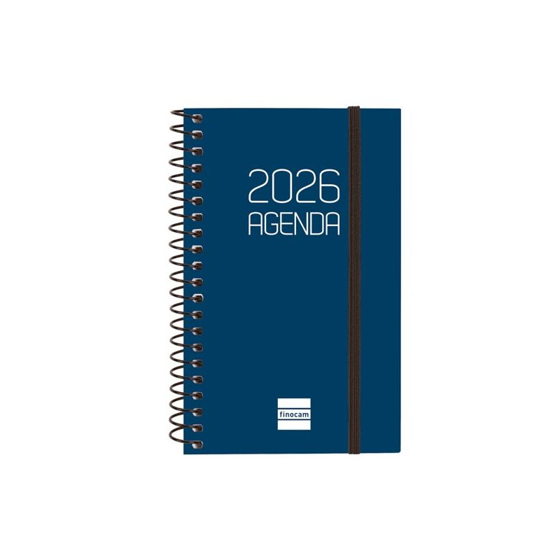 (742711026) FINOCAM AGENDA ESPIRAL OPAQUE E3-79X127MM SVH TAPA PP AZUL 2026 (742711026) FINOCAM AGENDA ESPIRAL OPAQUE E3-79X127MM SVH TAPA PP AZUL 2026