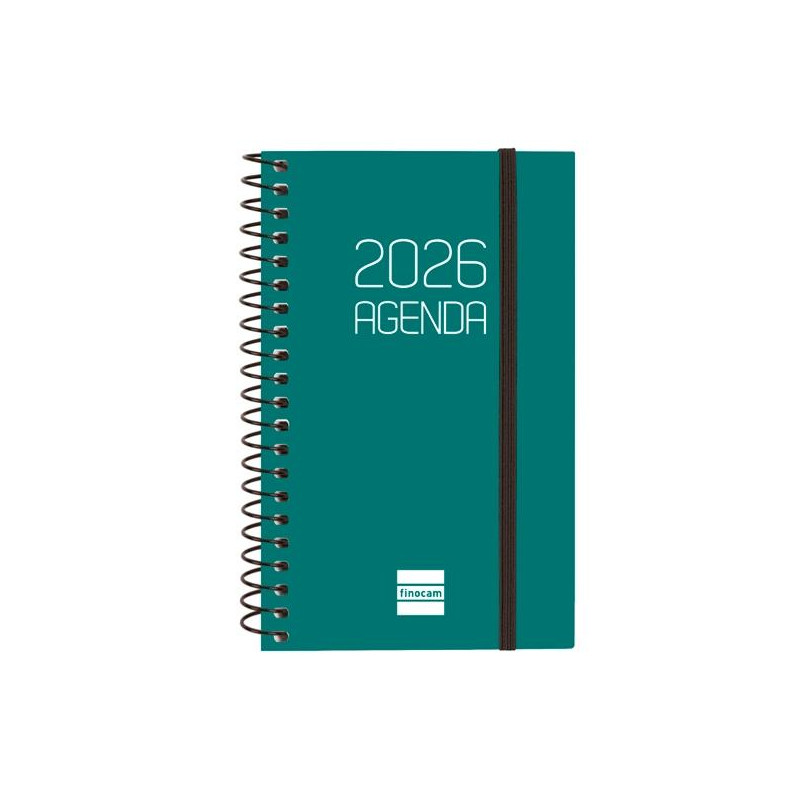 (742712026) FINOCAM AGENDA ESPIRAL OPAQUE E3-79X127MM SVH TAPA PP VERDE 2026 (742712026) FINOCAM AGENDA ESPIRAL OPAQUE E3-79X127MM SVH TAPA PP VERDE 2026