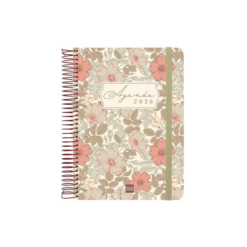 (750000426) FINOCAM AGENDA ESPIRAL CLOE E10-155X212MM 1DP TAPA DURA MARRÓN 2026 (750000426) FINOCAM AGENDA ESPIRAL CLOE E10-155X212MM 1DP TAPA DURA MARRÓN 2026