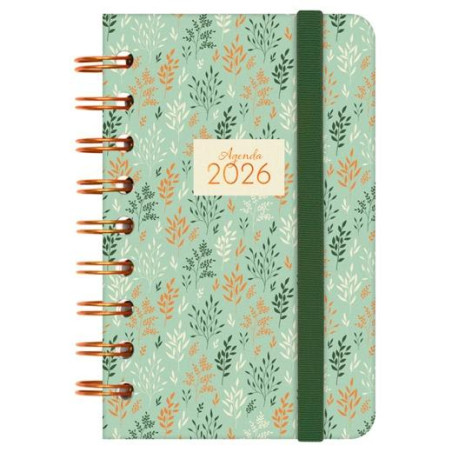 (760103026) FINOCAM AGENDA ESPIRAL YOU E3-79X127MM SVH TAPA DURA TRIGO 2026