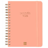 (762040526) FINOCAM AGENDA ESPIRAL ALMA E10-155X212MM 1DP TAPA DURA CORAL 2026