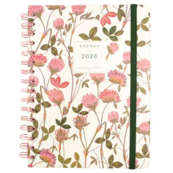 (770100126) FINOCAM AGENDA ESPIRAL MONIQUILLA E10-155X212MM SVH TAPA DURA AMAPOLA 2026