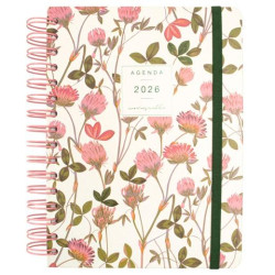 (770110126) FINOCAM AGENDA ESPIRAL MONIQUILLA E10-155X212MM 1DP TAPA DURA AMAPOLA 2026
