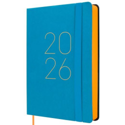 (883381026) FINOCAM AGENDA FLEXI LISA F4-118X168MM 1DP TAPA BLANDA AZUL 2026
