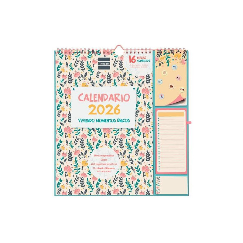 (540220326) FINOCAM CALENDARIO DE PARED PLUS 16 MESES 215X325 MV VITAE 2025-2026 (540220326) FINOCAM CALENDARIO DE PARED PLUS 16 MESES 215X325 MV VITAE 2025-2026