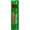 (C0131005) ALPINO LÁPICES DE COLORES FESTIVAL ROJO CAJA 12 UD