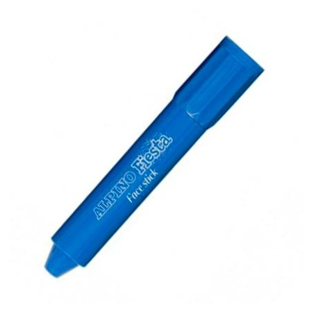(DL000089) ALPINO MAQUILLAJE EN BARRA FIESTA FACE STICK CAJA 6 AZUL