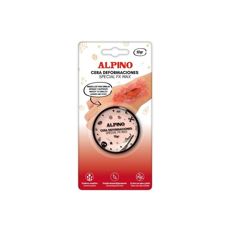 (DL000265) ALPINO MAQUILLAJE CERA FX DEFORMACIONES ESTUCHE 12GR (DL000265) ALPINO MAQUILLAJE CERA FX DEFORMACIONES ESTUCHE 12GR
