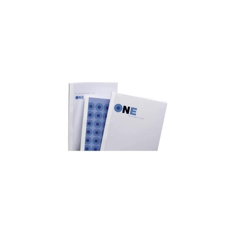 (IB370151) GBC CARPETA TÉRMICA IBICOVER STANDARD A4 LOMO 50MM CAJA DE 50 BLANCO