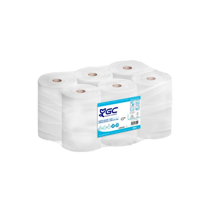 (J282330) GC PAPEL HIGIÉNICO INDUSTRIAL - JOMBO 2C 620/124 PST SACO 18 ROLLOS *FSC MIX CREDIT* (J282330) GC PAPEL HIGIÉNICO INDUSTRIAL - JOMBO 2C 620/124 PST SACO 18 ROLLOS *FSC MIX CREDIT*