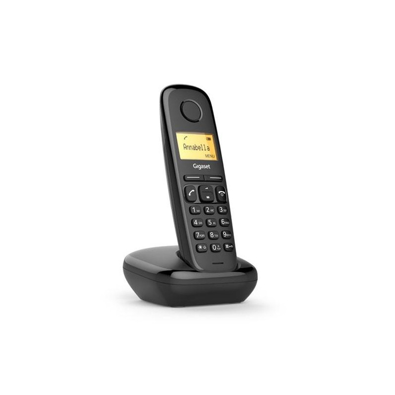 (S30852-H2802-D201) GIGASET TELEFONO INALAMBRICO A170 NEGRO DECT DIGITAL (S30852-H2802-D201) GIGASET TELEFONO INALAMBRICO A170 NEGRO DECT DIGITAL