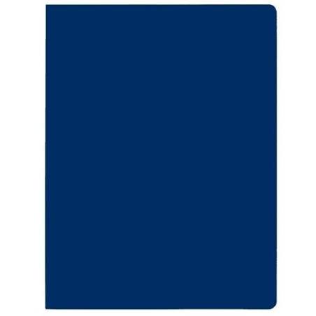 (400040489) GIO SUBCARPETA SIMPLE FOLIO CARTULINA 250GR AZUL PACK 50 UD
