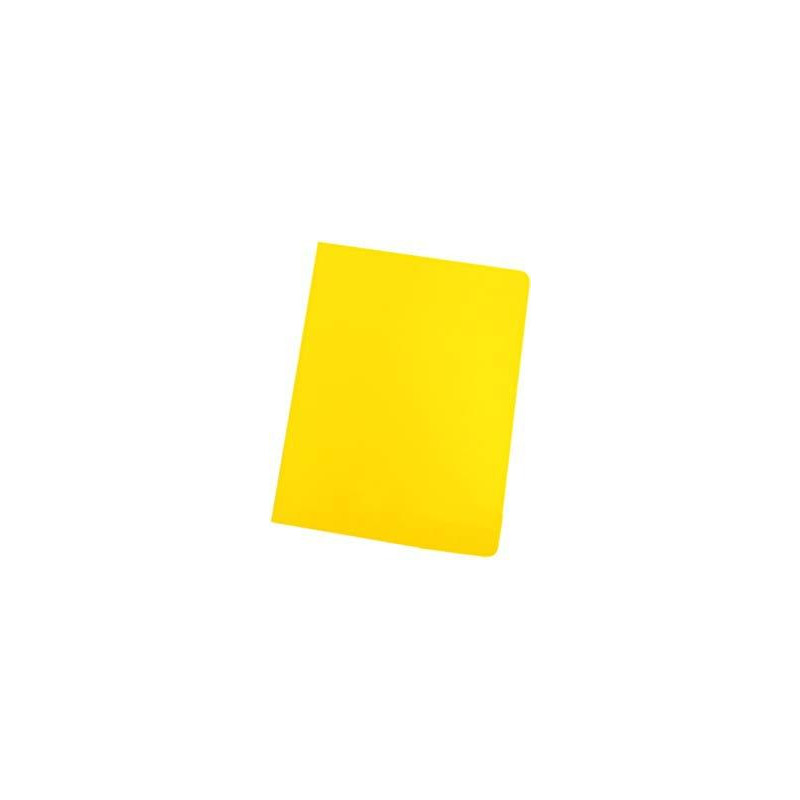 (400040651) GIO SUBCARPETA SIMPLE CARTULINA AMARILLO INTENSO FOLIO 250GR -50U-