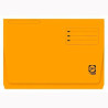 (400040683) GIO SUBCARPETA CON BOLSA Y SOLAPA AMARILLO INTENSO CARTULINA FOLIO 320GR -25U-