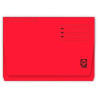 (400040684) GIO SUBCARPETA CON BOLSA Y SOLAPA ROJO INTENSO CARTULINA FOLIO 320GR -25U-