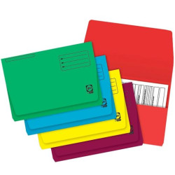 (400056624) GIO SUBCARPETA POCKET CON BOLSA Y SOLAPA FOLIO CARTULINA 320GR C/INTENSOS SURTIDOS
